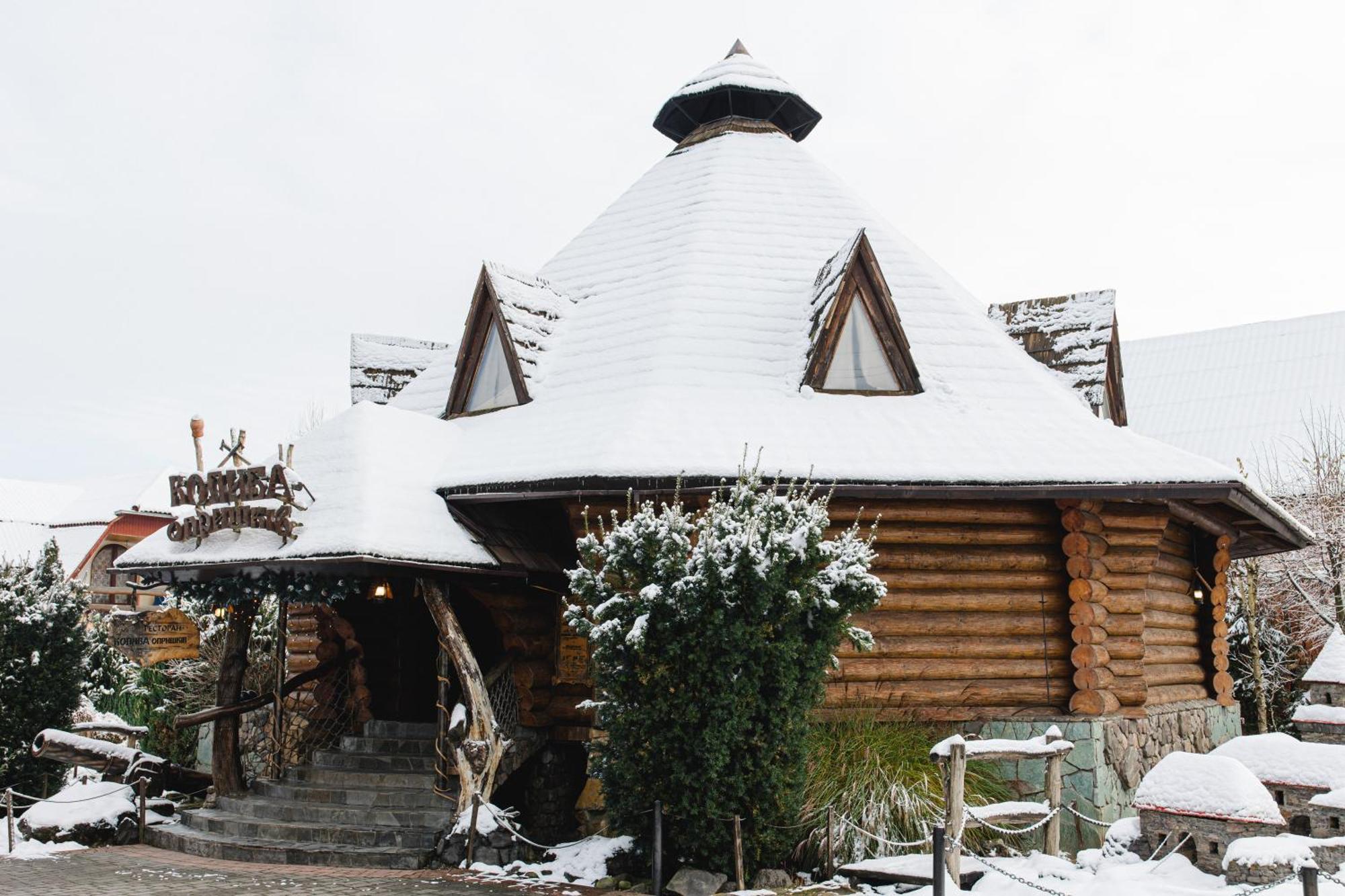 Kolyba Opryshkiv Otel Nizhneye Selishche Dış mekan fotoğraf