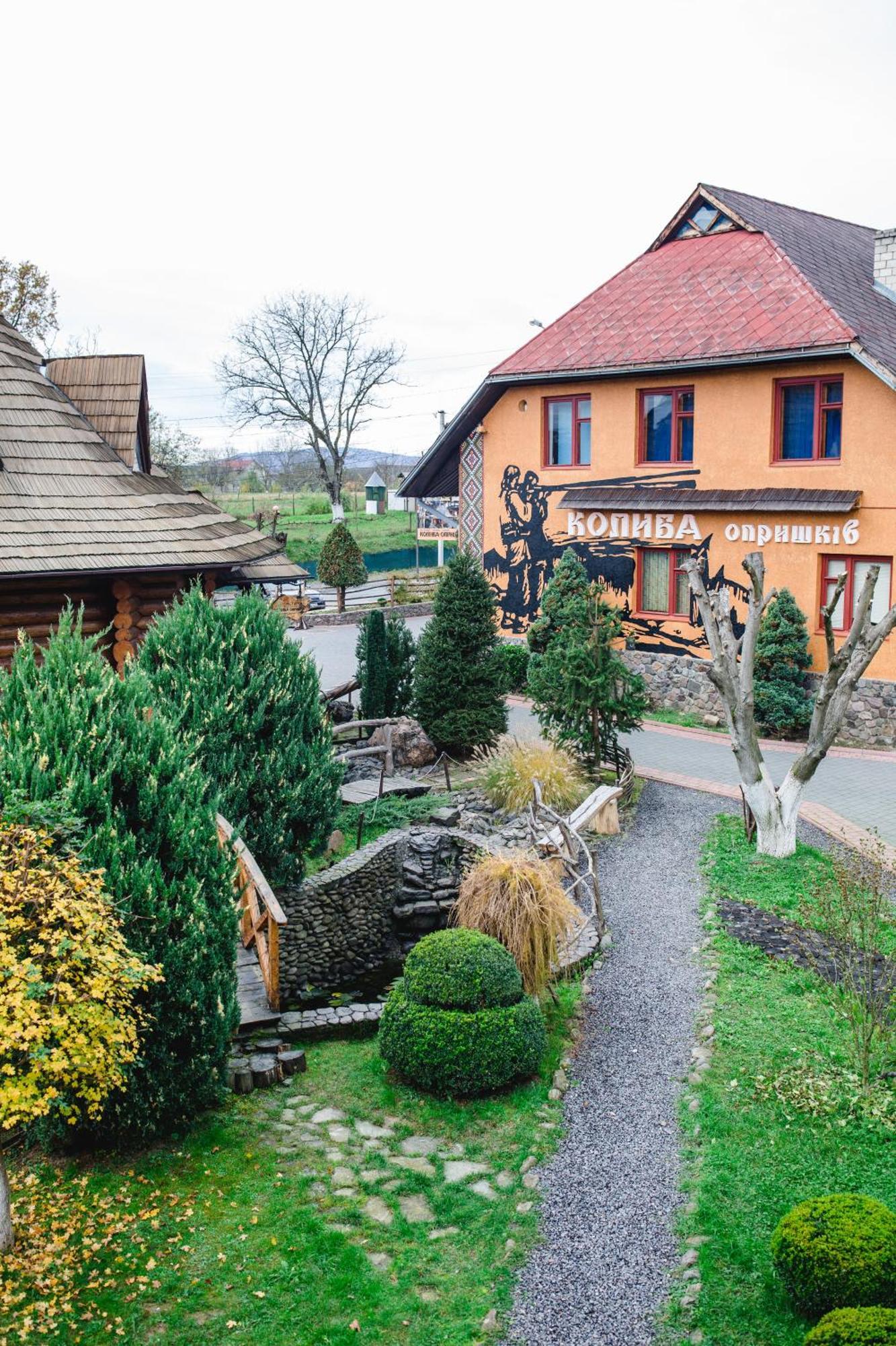 Kolyba Opryshkiv Otel Nizhneye Selishche Dış mekan fotoğraf